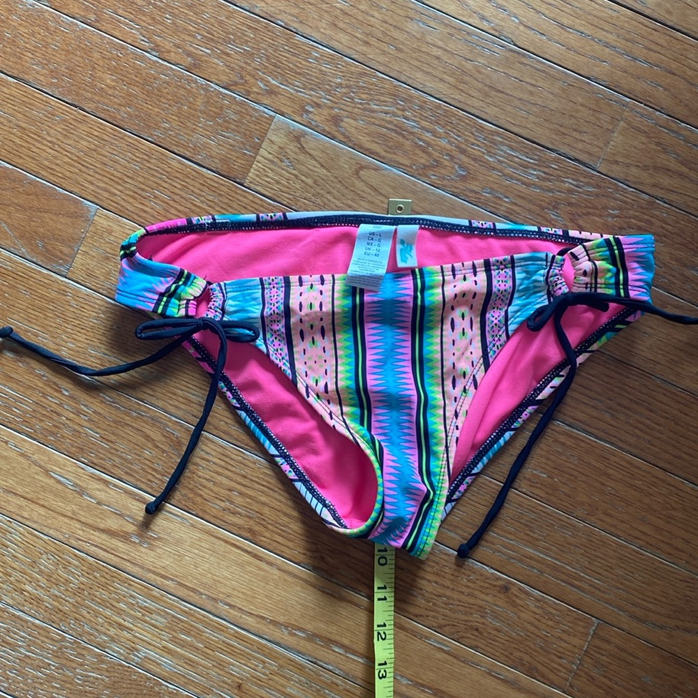 Cute Neon Bikini Bottom by Hobie Lg